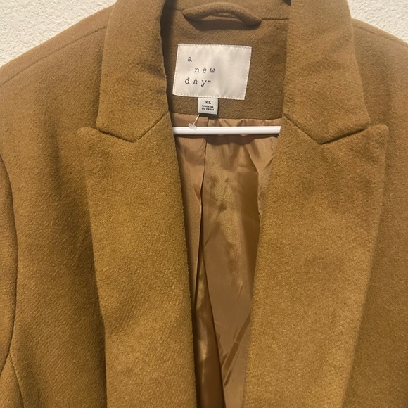 A New Day Tan Long Coat (NWOT) - Picture 3 of 3